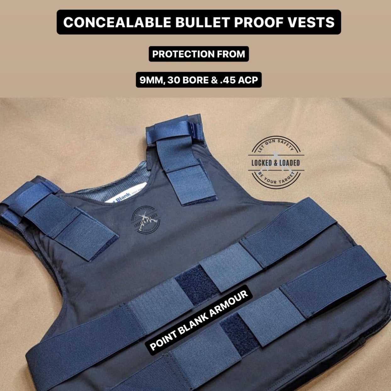 BULLET PROOF VEST VIP PROTECTION LVL 3A