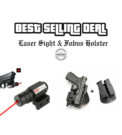 2-In-1 Deal - Laser Sight & Fobus Holster