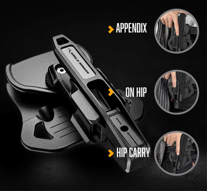 Universal OWB Holster with Rail Adapter