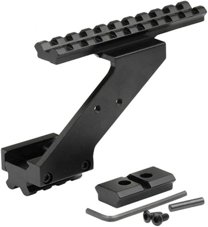 Tactical Top & Buttom Picatinny Weaver Pistol Handgun Mount for Red Dot Scope Laser Sights