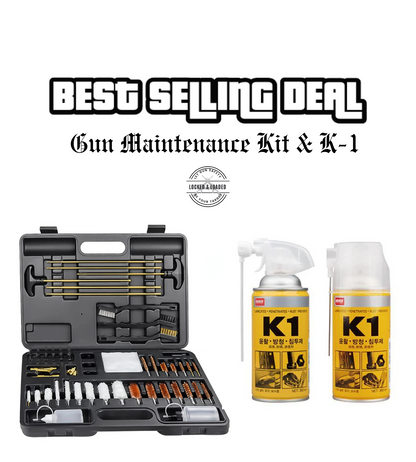 2-In-1 Deal - Gun Maintenance Kit & K1 Spray