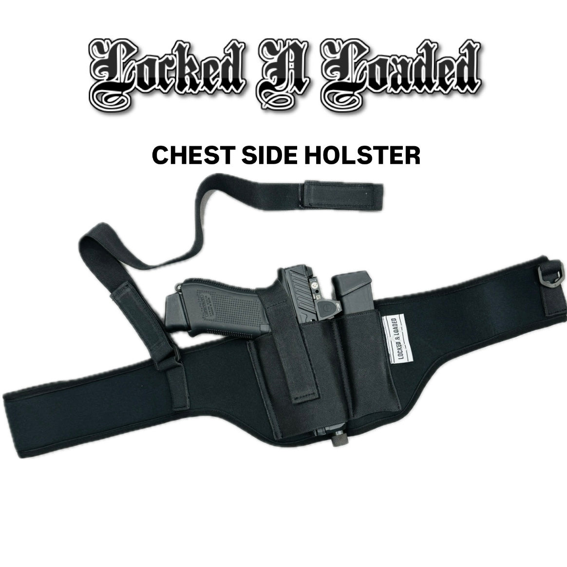 CHEST SIDE HOLSTER WITH MAG POUCH