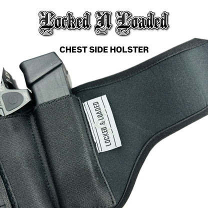 CHEST SIDE HOLSTER WITH MAG POUCH