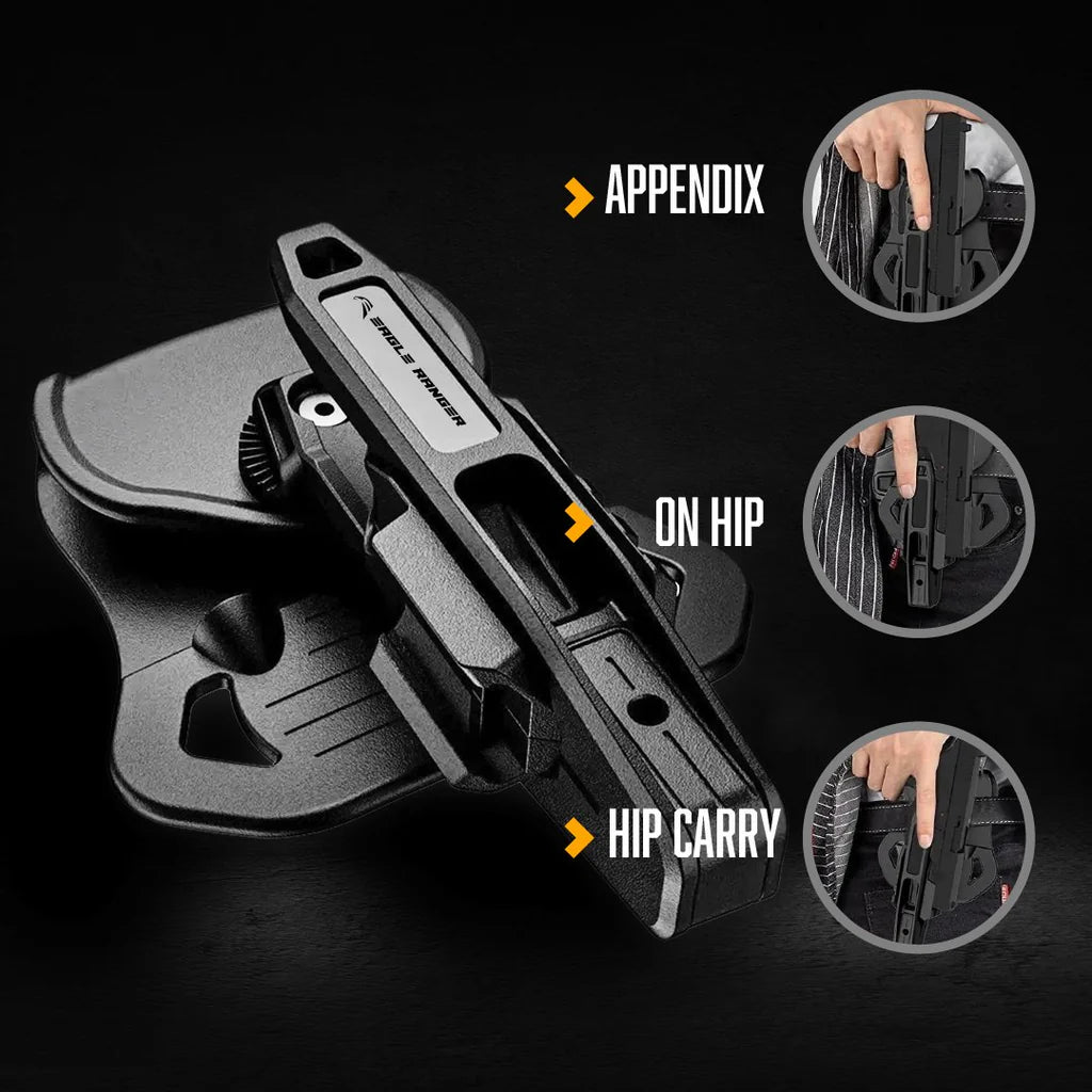 Universal OWB Holster with Rail Adapter