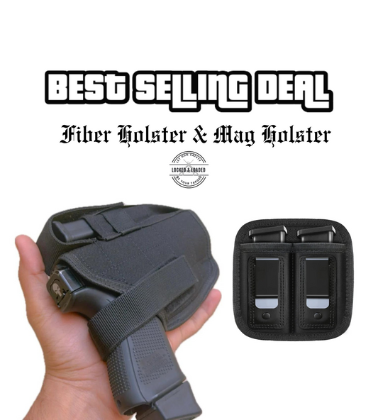 2-In-1 Deal - Fiber Holster & Dual Mag Holster