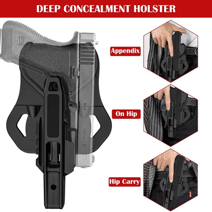 Universal OWB Holster with Rail Adapter