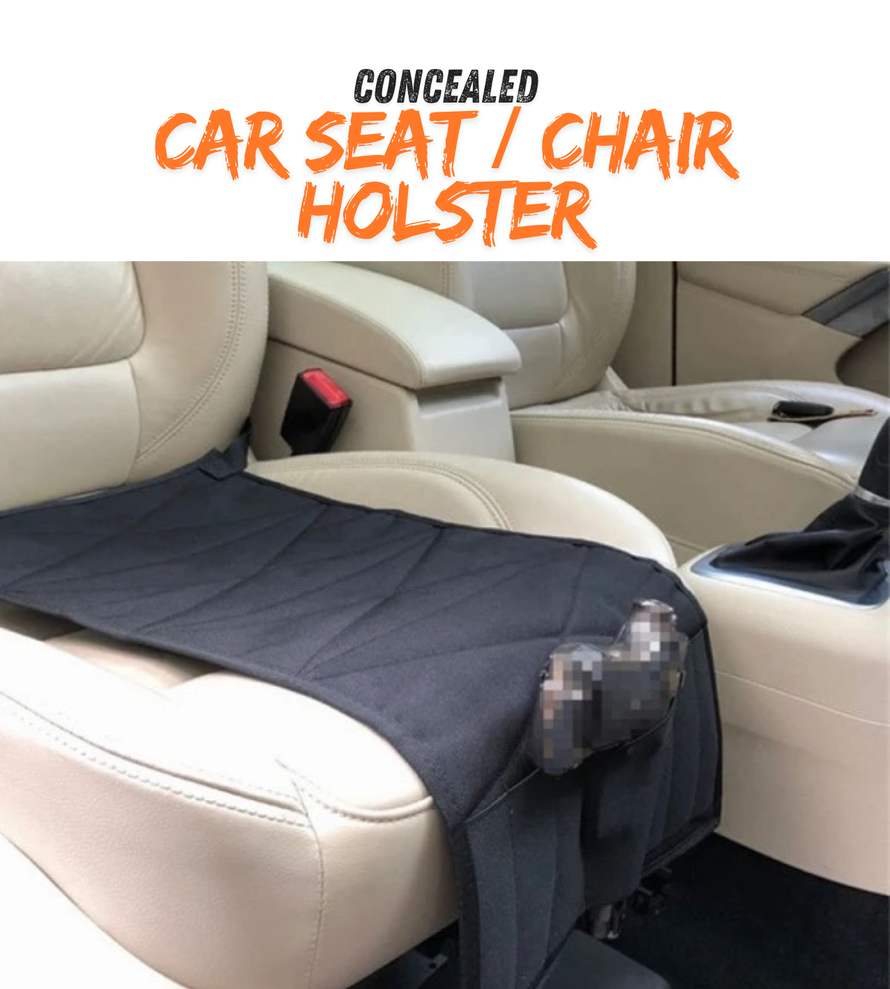 Concealed Car Seat & Chair Patch