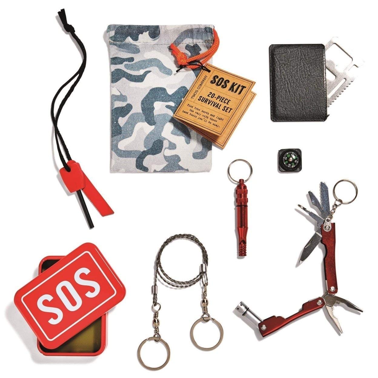 SOS Outdoor Survival Kit