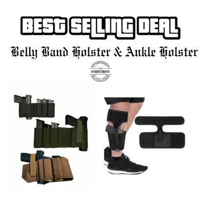 2-In-1 Deal - Belly Band & Ankle Holster