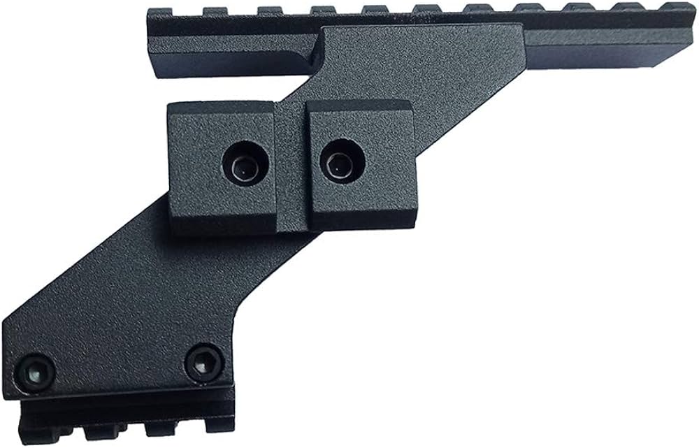 Tactical Top & Buttom Picatinny Weaver Pistol Handgun Mount for Red Dot Scope Laser Sights