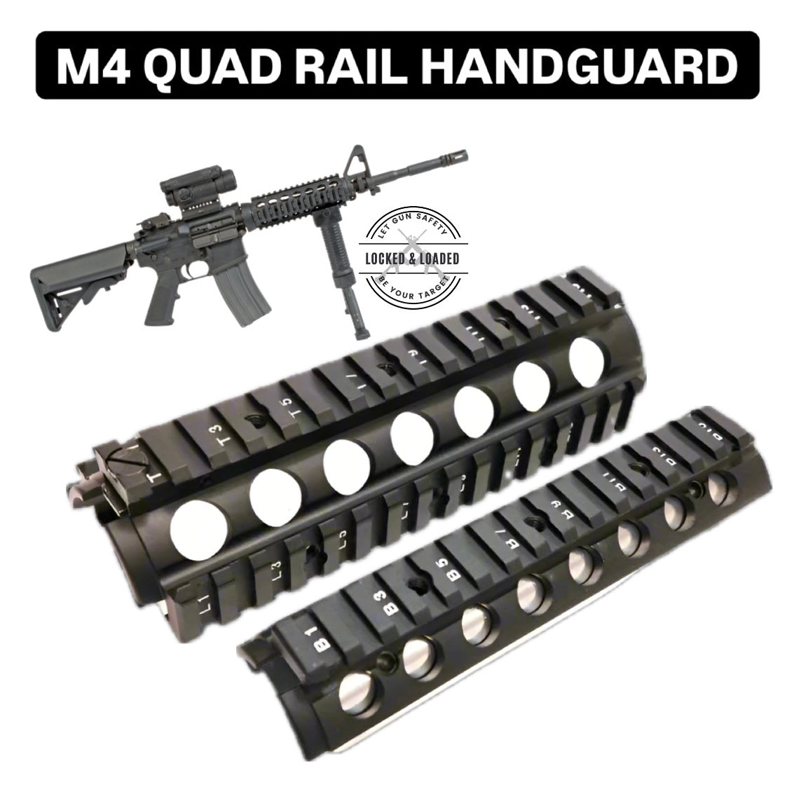 Quad Rail System for Colt & CQ