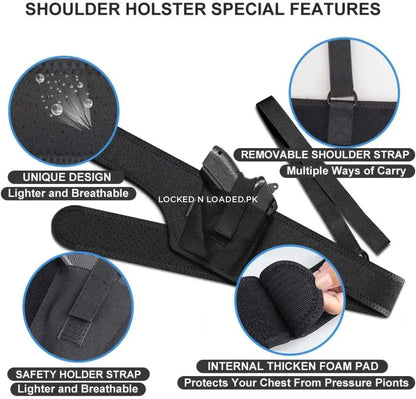 CHEST SIDE HOLSTER WITH MAG POUCH